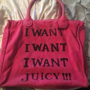 Juicy Couture tote bag